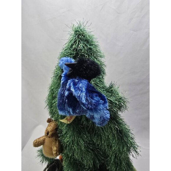 NWT FOLKMANIS SEQUOIA TREE PLAYSET Finger Hand Puppet W/ 6 Animals Pretend Play - Picture 8 of 14